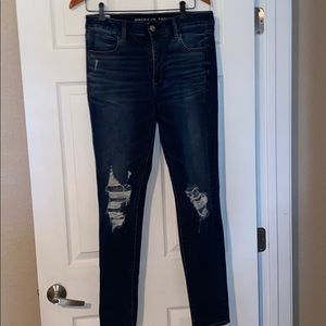 American Eagle High Rise Jegging Size 12 Long 👖